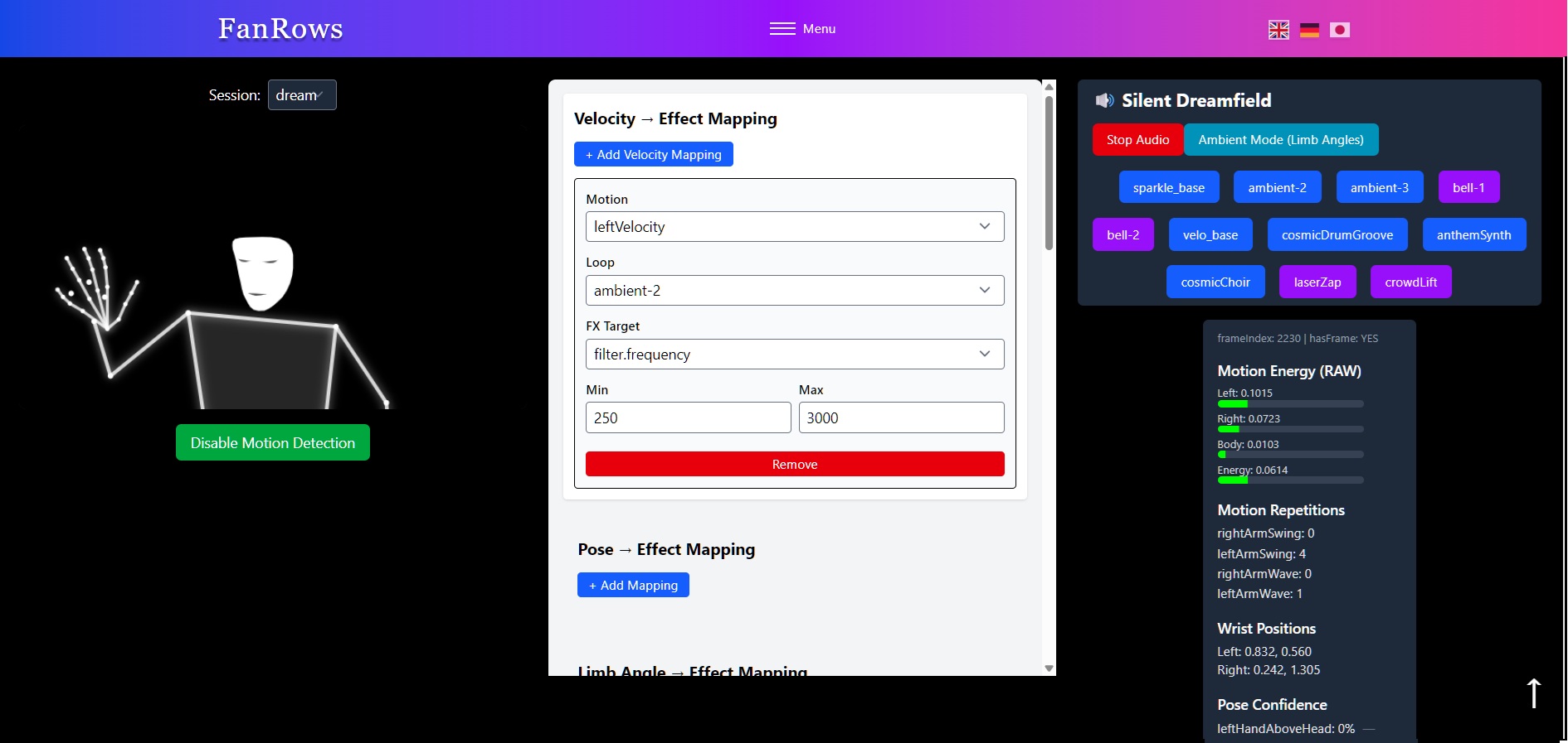 Studio with Velocity Configuration